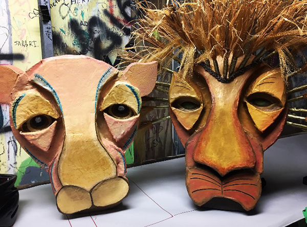 Lion King Masks SM